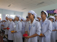 Sinh viên Y khoa Đà Nẵng thành kính tri ân những người hiến tặng thi hài ảnh 1