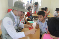 Sinh viên Hàn Quốc tình nguyện trên quê hương Bác Hồ ảnh 5 Sinh viên Hàn Quốc tình nguyện trên quê hương Bác Hồ ảnh 5