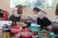 Sinh viên Hàn Quốc tình nguyện trên quê hương Bác Hồ ảnh 3 Sinh viên Hàn Quốc tình nguyện trên quê hương Bác Hồ ảnh 3