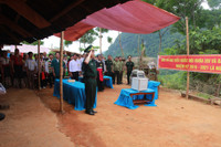 Bản làng vùng cao rộn ràng ngày bầu cử sớm ảnh 7