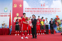 Đội bóng Trường THPT Trần Quốc Tuấn quyết giành liên tiếp 3 cúp vô địch ảnh 2