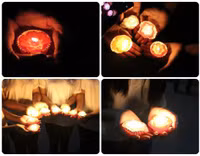 Sinh viên Học viện Phụ nữ Việt Nam thắp nến phản đối bạo lực gia đình ảnh 5