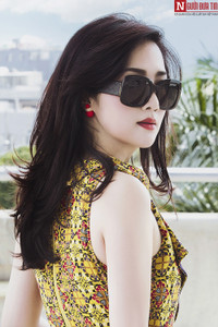 Lóa mắt da trắng sứ của Giáng My ảnh 5 - Ảnh 5