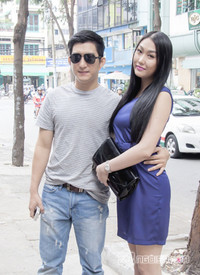 Phi Thanh Vân xinh đẹp, nữ tính khi mang bầu ảnh 5 Bà bầu Phi Thanh Vân khoe vẻ đẹp nữ tính bên chồng sắp cưới