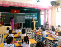 Cẩm Xuyên (Hà Tĩnh): Tổ chức chuyên đề “Dạy học Tiếng Việt lớp 1 theo Công nghệ Giáo dục” ảnh 5