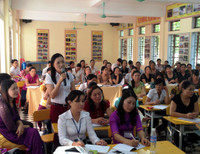 Cẩm Xuyên (Hà Tĩnh): Tổ chức chuyên đề “Dạy học Tiếng Việt lớp 1 theo Công nghệ Giáo dục” ảnh 7