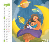 Lịch xuân 2017 đồng hành cùng dự án “Sách hóa nông thôn” ảnh 1