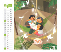 Lịch xuân 2017 đồng hành cùng dự án “Sách hóa nông thôn” ảnh 2