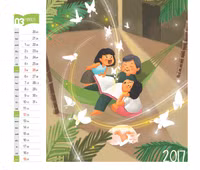 Lịch xuân 2017 đồng hành cùng dự án “Sách hóa nông thôn” ảnh 2