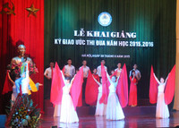 Học viện Tài chính khai giảng năm học mới ảnh 1