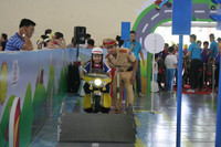 Học sinh hào hứng tìm hiểu kỹ năng tham gia giao thông an toàn ảnh 6