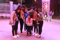 Nghệ An: Bà con xứ đạo dựng “tháp Eiffel” bằng tre đón Giáng sinh ảnh 4