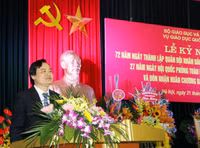 Ngành GD&ĐT kỷ niệm 72 năm ngày thành lập Quân đội nhân dân Việt Nam ảnh 1