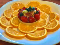 Mẹ đảm trổ tài cắt tỉa trái cây 'đẹp không nỡ ăn' ngày 20/10