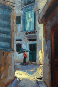 “Góc khuất” Hà Nội của hai hoạ sỹ Đỗ Quang Hiển và Nguyễn Minh Tân ảnh 1