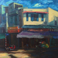 “Góc khuất” Hà Nội của hai hoạ sỹ Đỗ Quang Hiển và Nguyễn Minh Tân ảnh 3