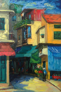 “Góc khuất” Hà Nội của hai hoạ sỹ Đỗ Quang Hiển và Nguyễn Minh Tân ảnh 5