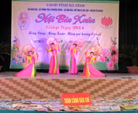 Hà Tĩnh: Hội Báo Xuân 2014 và quà tết cho học sinh Vũ Quang ảnh 5