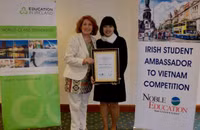 Gương mặt Đại sứ Giáo dục Ireland tại Việt Nam ảnh 2 Gương mặt Đại sứ Giáo dục Ireland tại Việt Nam ảnh 2
