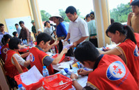 Thiện nguyện khám chữa bệnh, phát thuốc, tặng quà cho người dân xã Ngọc Lâu, Hòa Bình ảnh 7