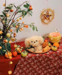 Cách bày mâm cỗ Trung thu đẹp mắt, bé nào cũng thích mê