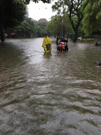 Nghệ An: Mưa lớn liên tục, nhiều tuyến đường ngập nặng ảnh 3