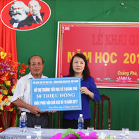  Thứ trưởng Nguyễn Thị Nghĩa: không để học sinh thiếu phòng học, sách vở sau bão ảnh 4