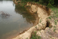 Dân bức xúc dựng lán trại chống “cát tặc” lộng hành ảnh 3