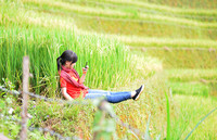 Góc lãng mạn riêng của một cô gái trong đoàn phượt đi Tây Bắc