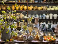 Những cành hồng quả cắm bình đẹp mê mẩn, mang cả mùa Thu vào nhà