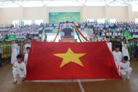 Khai mạc vòng chung kết giải bóng đá Hội khỏe Phù Đổng Cúp Milo năm 2017 ảnh 1