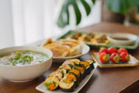 Mâm cơm 'điểm 10' của nàng dâu Việt trên đất Nhật gây sốt