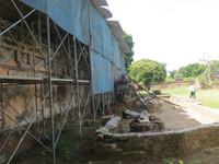 Trùng tu phục hồi cổng, bình phong non bộ tại điện Phụng Tiên – Đại Nội Huế ảnh 6