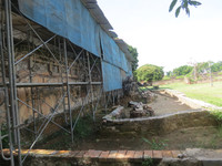 Trùng tu phục hồi cổng, bình phong non bộ tại điện Phụng Tiên – Đại Nội Huế ảnh 1