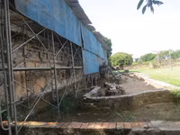 Trùng tu phục hồi cổng, bình phong non bộ tại điện Phụng Tiên – Đại Nội Huế ảnh 1