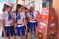 Học sinh vẽ tranh, thiết kế mô hình về Hoàng Sa – Trường Sa ảnh 2