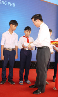 Vĩnh Long: Khánh thành trường THPT Song Phú ảnh 1