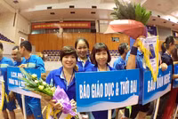 Kết thúc Giải bóng bàn cúp Hội Nhà báo Việt Nam lần thứ XI - năm 2017 ảnh 6