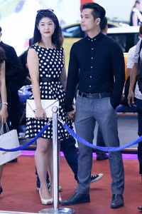 Huỳnh Lý Đông Phương thường xuyên cùng bạn trai tham gia các sự kiện 