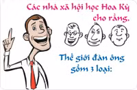 Thế giới có 3 loại đàn ông ảnh 1