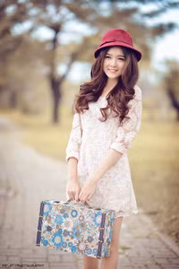 Hotgirl Lily Luta khoe vẻ đẹp mong manh ảnh 1