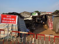 Thừa Thiên - Huế: Cháy chợ Nong có dấu hiệu "xăng dầu tiếp sức" ảnh 5