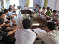 Thừa Thiên - Huế: Cháy chợ Nong có dấu hiệu "xăng dầu tiếp sức" ảnh 1