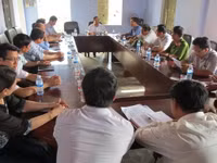 Thừa Thiên - Huế: Cháy chợ Nong có dấu hiệu "xăng dầu tiếp sức" ảnh 1