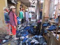 Thừa Thiên - Huế: Cháy chợ Nong có dấu hiệu "xăng dầu tiếp sức" ảnh 6