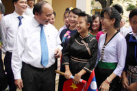 Phó Thủ tướng Nguyễn Xuân Phúc dự lễ khai giảng tại Trường Hữu nghị T78 ảnh 1