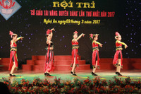 Nghệ An: Sôi động, cuốn hút Hội thi “Cô giáo tài năng, duyên dáng” ảnh 6 Nghệ An: Sôi động, cuốn hút Hội thi “Cô giáo tài năng, duyên dáng” ảnh 6