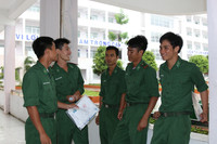 Xe công an, quân sự đưa hơn 200 chiến sĩ đi thi ảnh 5