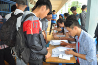 Tạo mọi điều kiện thuận lợi để thí sinh làm thủ tục nhập học ảnh 4