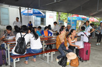 Tạo mọi điều kiện thuận lợi để thí sinh làm thủ tục nhập học ảnh 1